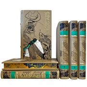 Кобо Абэ. Собрание сочинений в 6 томах. Подарочные книги в кожаном переплете ручной работы
