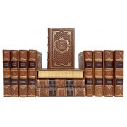 А. П. Чехов. Собрание сочинений 12 томов (в 13 книгах). Книги в кожаном переплете