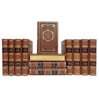 А. П. Чехов. Собрание сочинений 12 томов (в 13 книгах). Книги в кожаном переплете