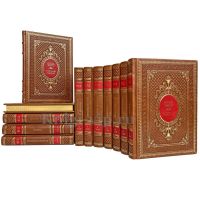 Библиотека генерального директора в 12 томах. Эксклюзивные книги в кожаном переплете