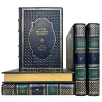 Очерки русской смуты в 5 томах. Деникин Антон Иванович. Подарочные книги в кожаном переплете ручной работы
