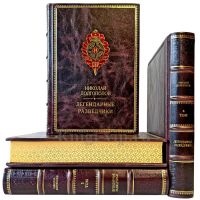 Николай Долгополов - Серия книг "Легендарные разведчики" в 4 томах. Подарочные книги в кожаном переплете ручной работы