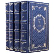 Эдгар По. Собрание сочинений в 4 томах. Книги в кожаном переплёте