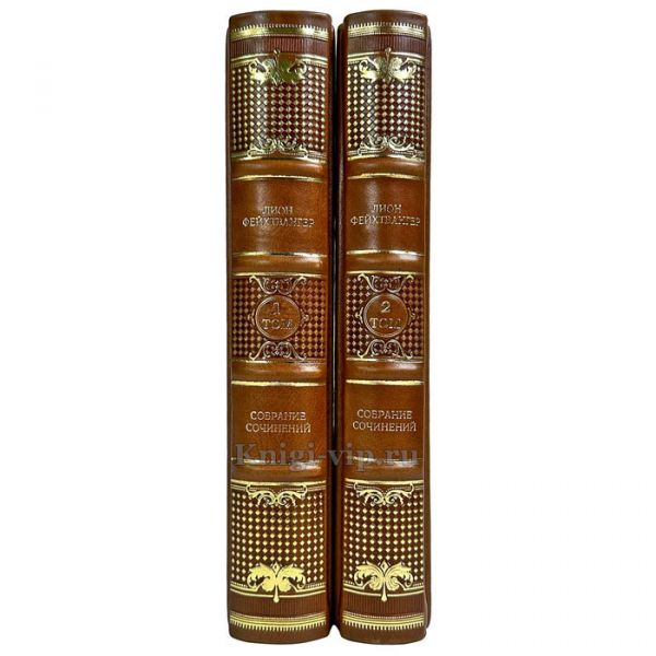 Лион Фейхтвангер - Успех в 2 томах. Подарочные книги в кожаном переплете ручной работы