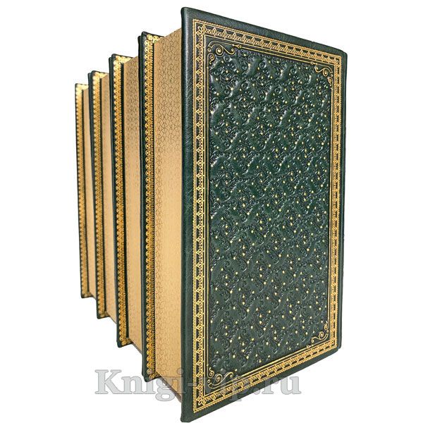 Генрик Ибсен. Собрание сочинений в 4 томах. Книги в кожаном переплете