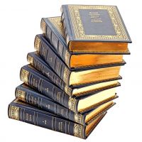 Валерий Брюсов. Собрание сочинений в 7 томах. Книги в кожаном переплете