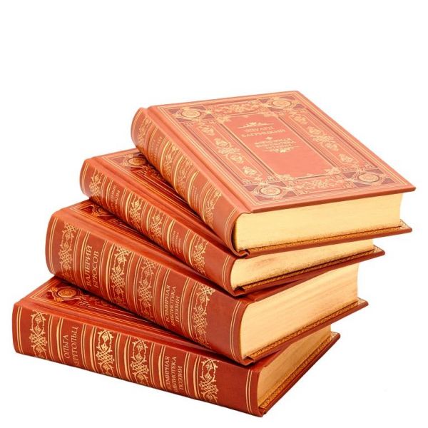 Всемирная библиотека поэзии. Собрание в 9 книгах. Книги в кожаном переплёте