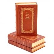 Иван Акулов. Собрание сочинений в 3 томах. Книги в кожаном переплете