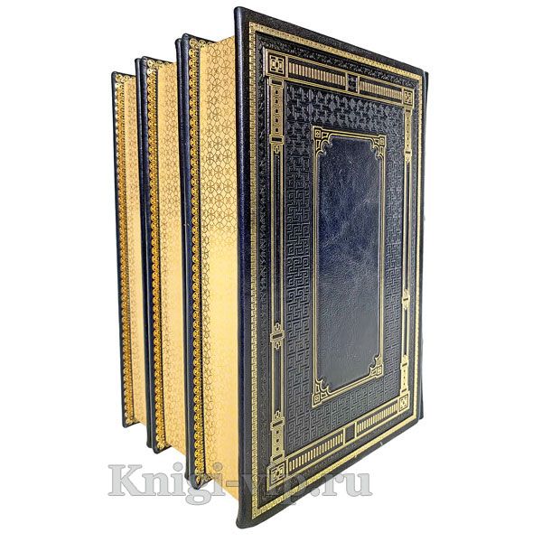 Генералиссимус князь Суворов в 3 томах. Александр Петрушевский. Книги в кожаном переплете