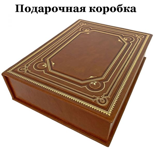 Гомер - Илиада. Одиссея. Книга в кожаном переплёте