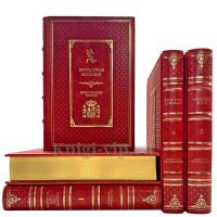 Серия книг: "Литературная Испания" в 5 томах. Подарочные книги в кожаном переплете ручной работы