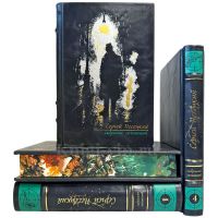 Сергей Песецкий. Собрание сочинений в 4 томах. Эксклюзивные книги в кожаном переплете ручной работы