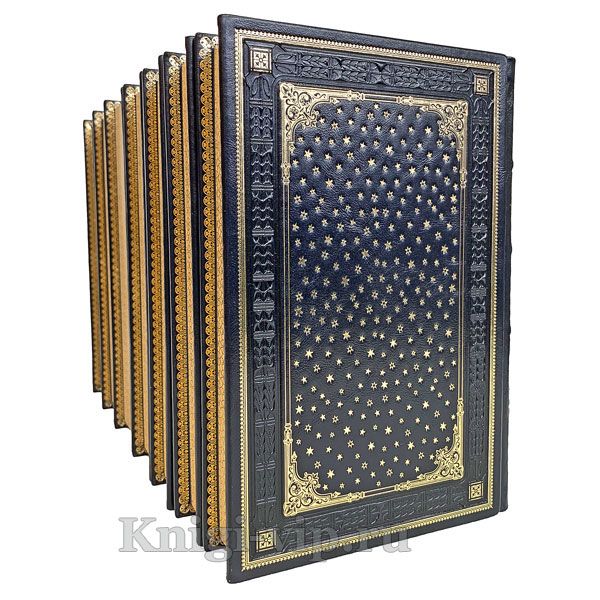 Гарри Поттер. Подарочные издание в кожаном переплёте (комплект из 7 книг). Джоан Роулинг