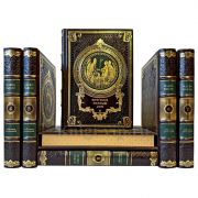 Марио Пьюзо. Собрание сочинений в 7 томах. Эксклюзивные подарочные книги в кожаном переплете ручной работы