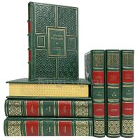 Альфред Шклярский и Кристина Шклярская. Собрание сочинений в 7 томах. Книги в кожаном переплёте