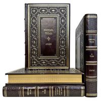Никола Тесла - Статьи. Дневники. Лекции. Патенты (собрание в 4 томах). Книги в кожаном переплёте