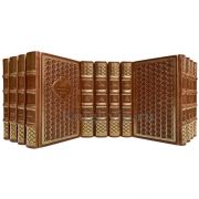 Иван Тургенев. Собрание сочинений в 12 томах. Книги в кожаном переплёте