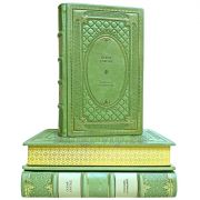 Оскар Уайльд. Собрание сочинений в 3 томах. Книги в кожаном переплёте