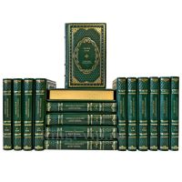 Эмиль Золя. Собрание сочинений в 26 томах. Книги в кожаном переплёте
